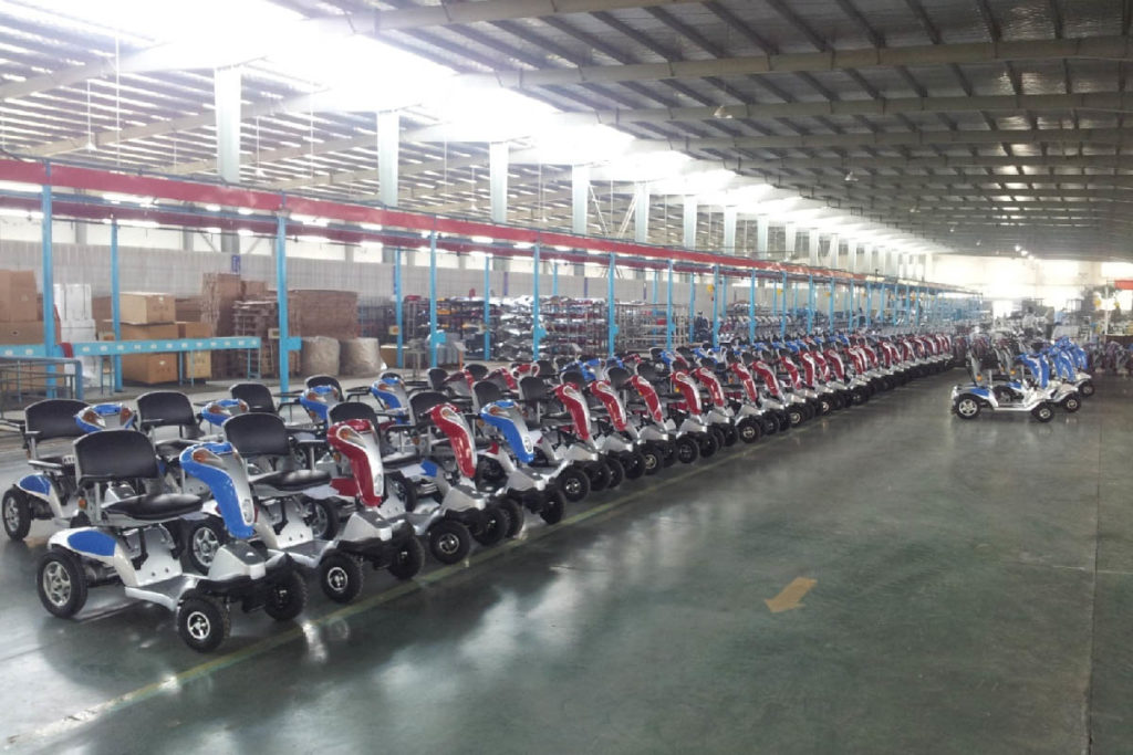 Tzora warehouse we are mobility scooter manufacturers